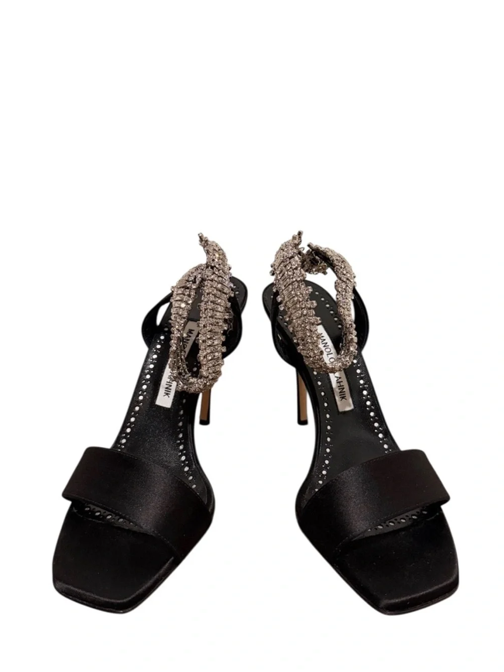 Manolo Blahnik Parinasan Embellished Sandals